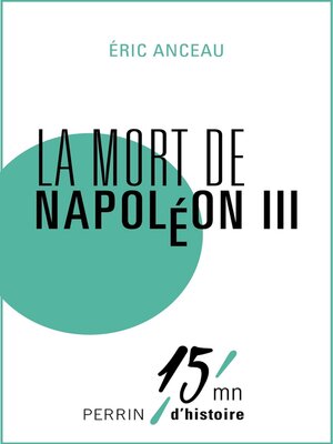 cover image of La mort de Napoléon III